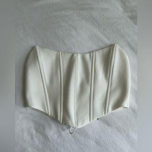 Princess Polly white corset size xs